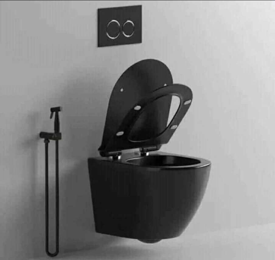 HARMONY BLACK CONDUIT WC