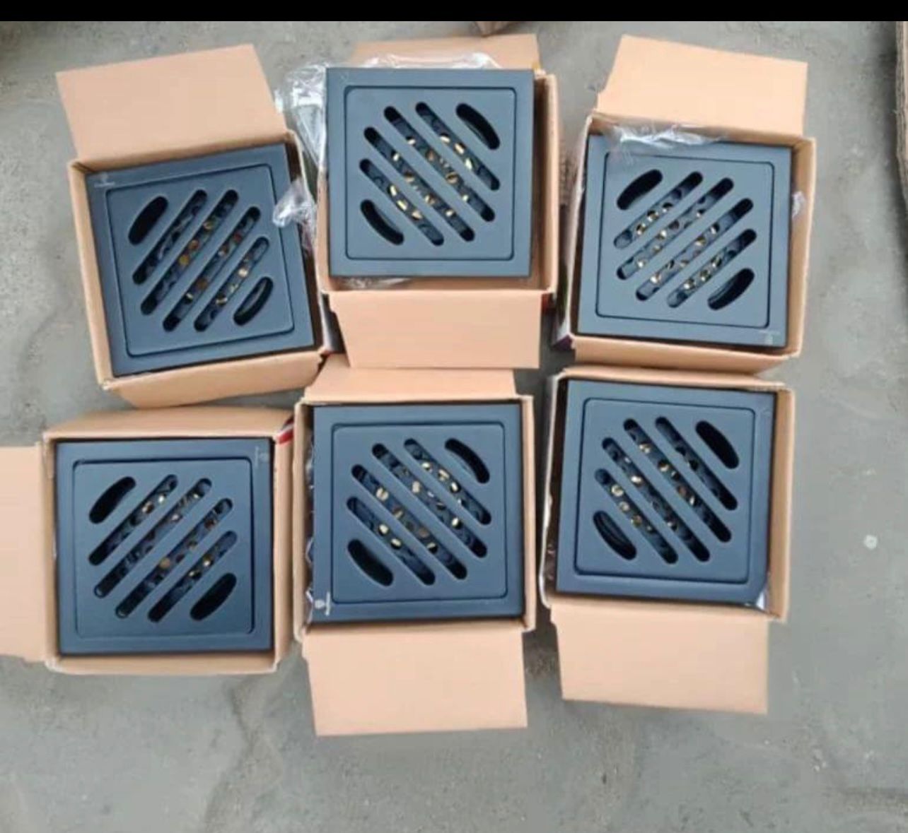 A photo of FLOOR DRAIN BLACK 10CM